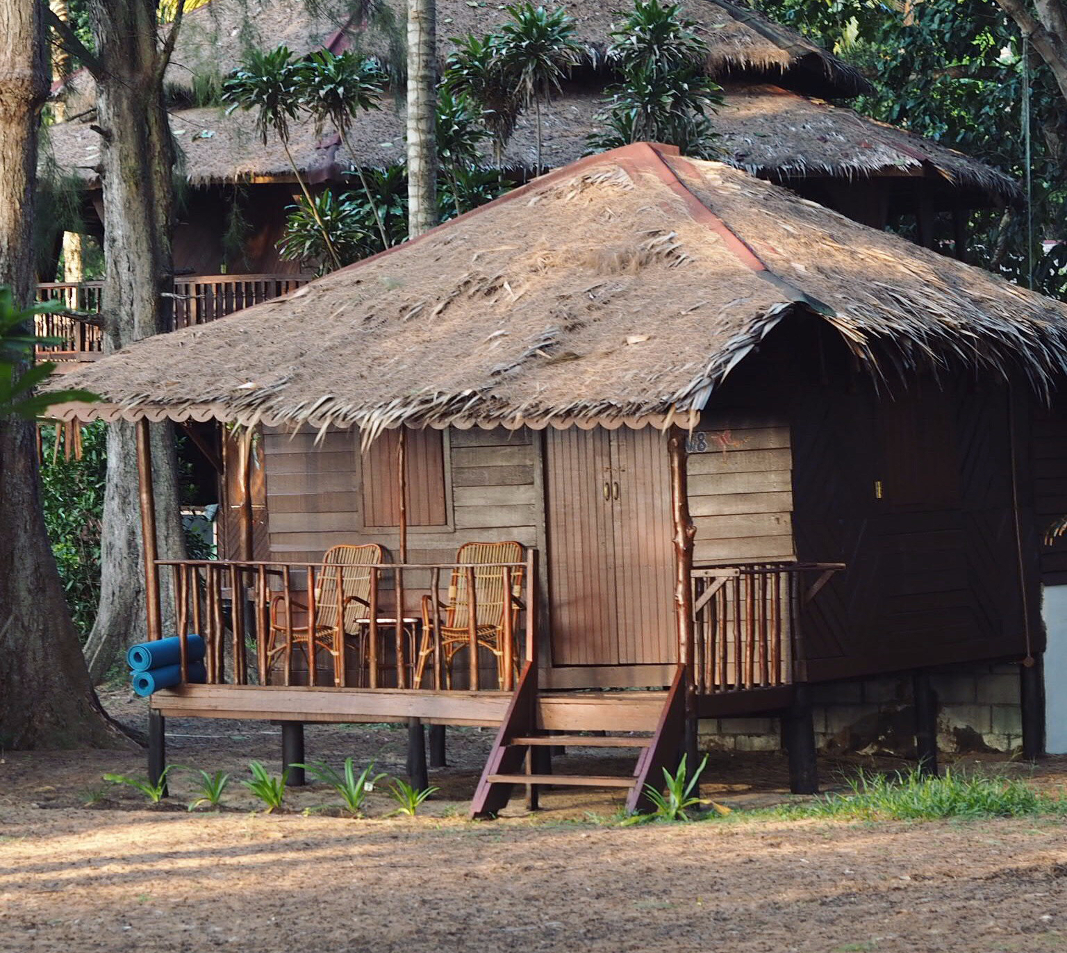 Our little hut on Sea Gypsy Village Island