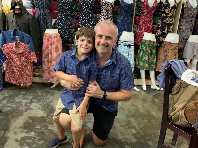 Clothes fitting in Hoi An