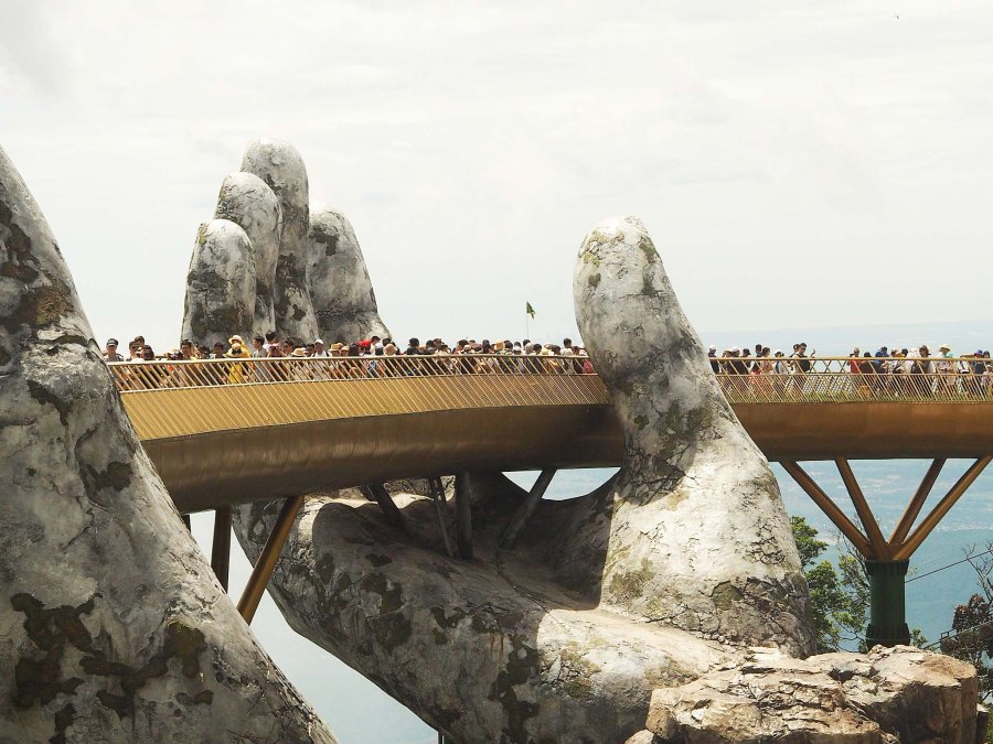 The Golden Bridgde, Ba Na Hills, Vietnam