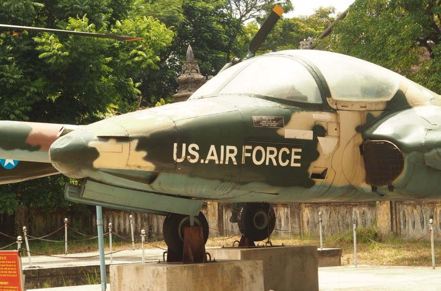 Plane museum, Hue, Vietnam