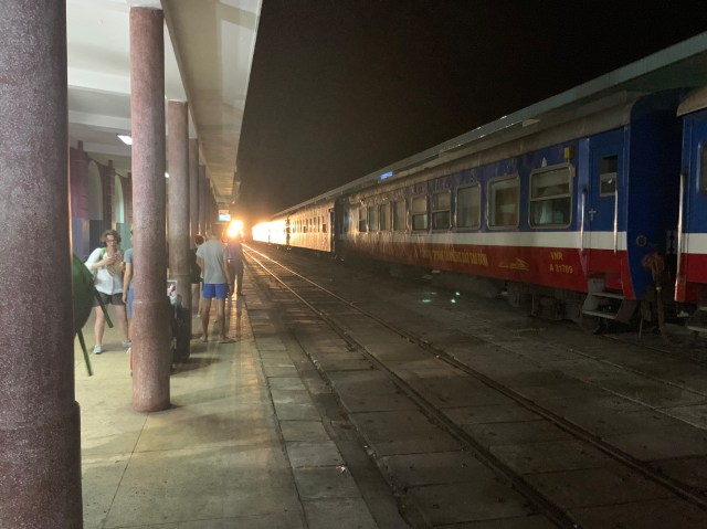 Leaving Hue Train Station 