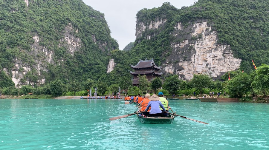 Sunshine Valley Boat Ride, Ninh Binh, Vietnam