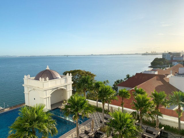 The Swimming Pool at Eastern & Oriental Hotel, Penang