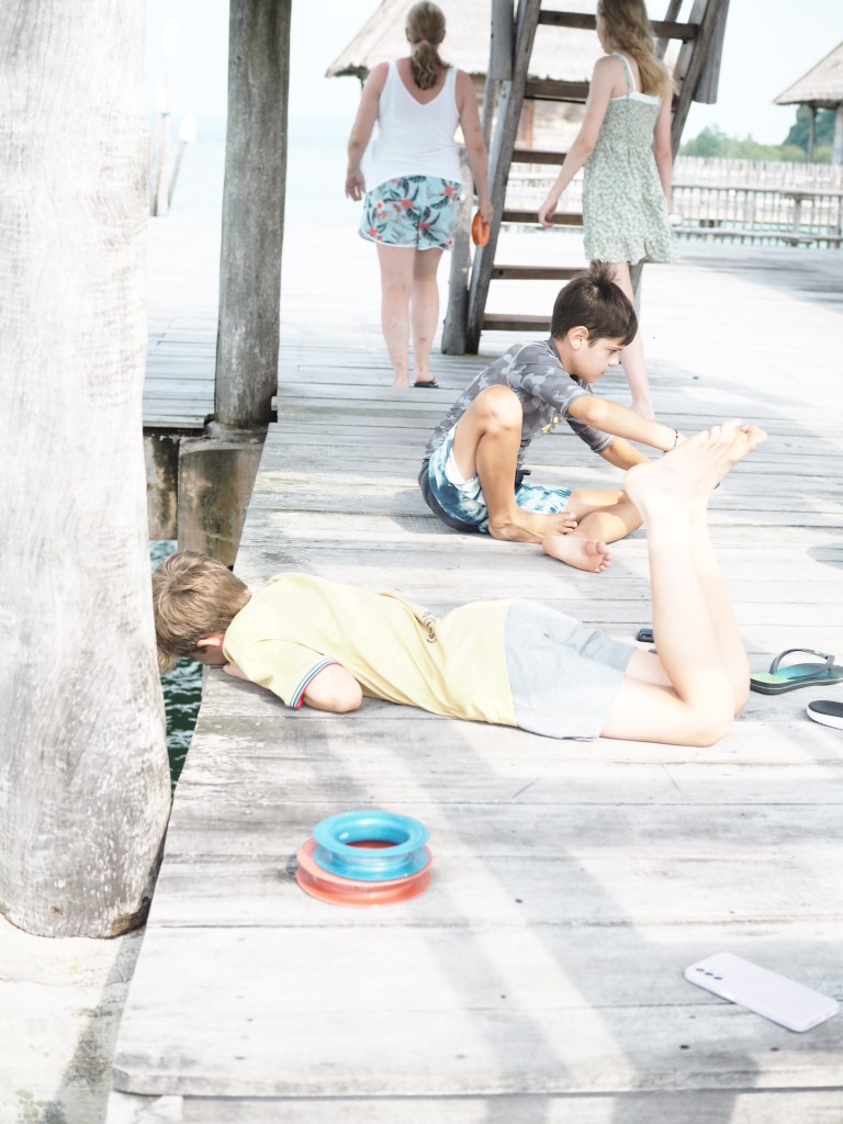 Fishing at Telunas Beach Resort