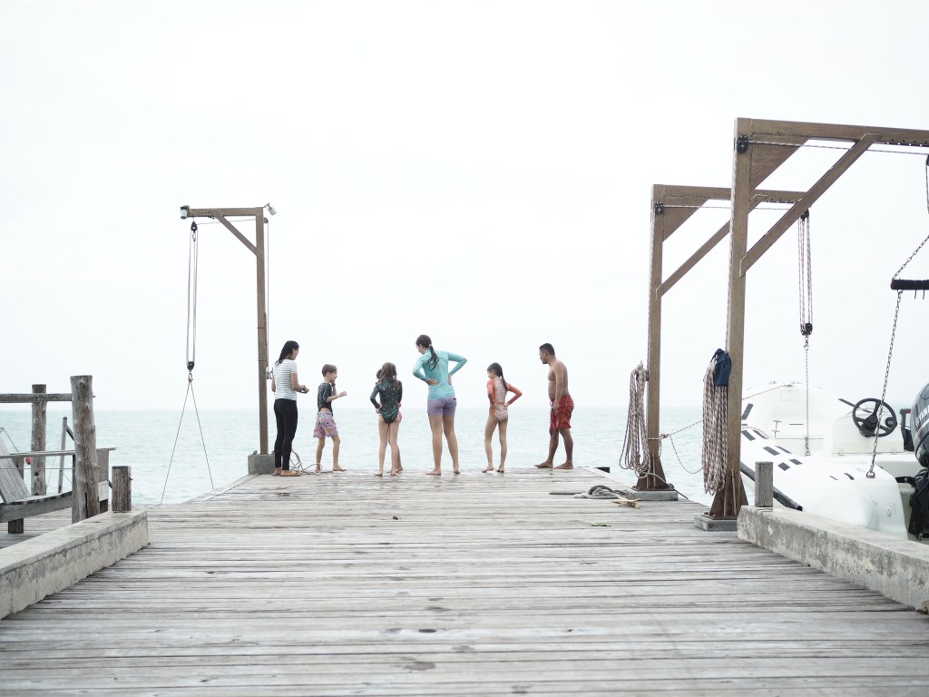 Jetty Jumping at Nikoi Island