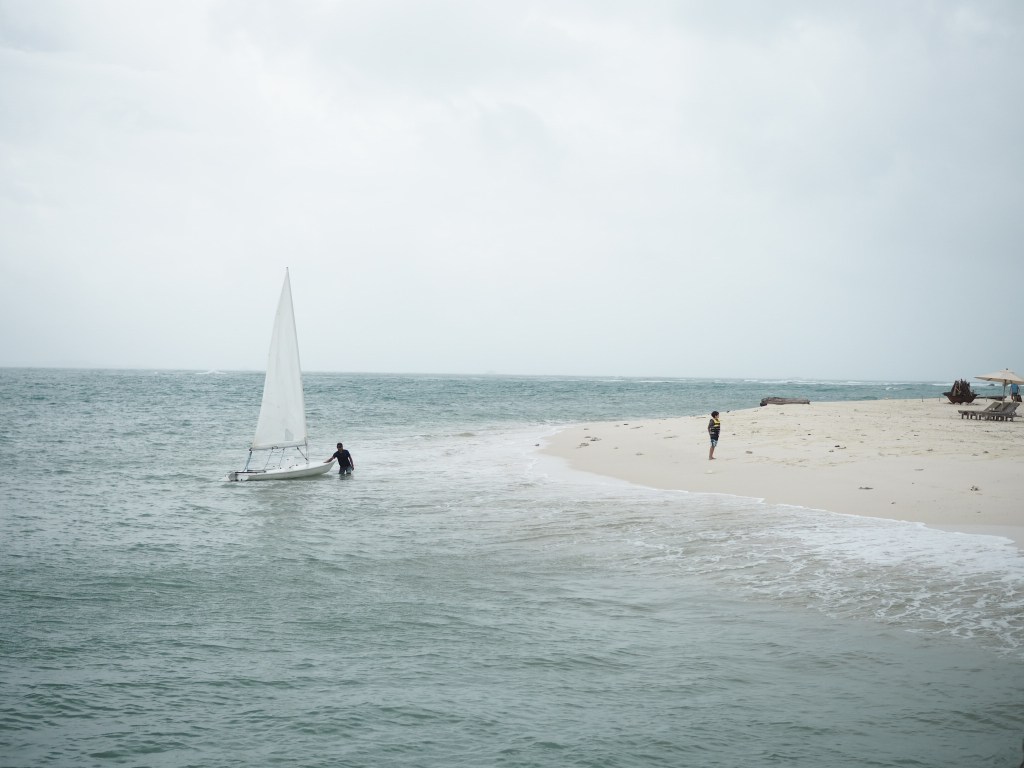 Sailing at Nikoi Island
