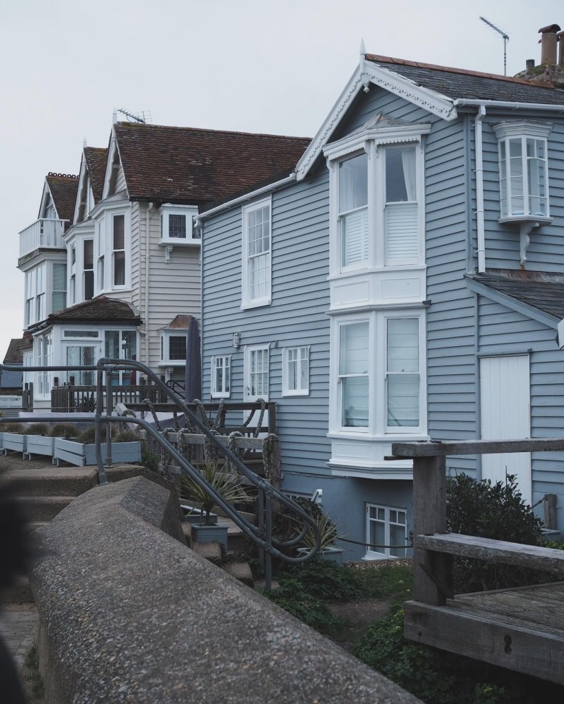 Local washboard houses, Whitstable