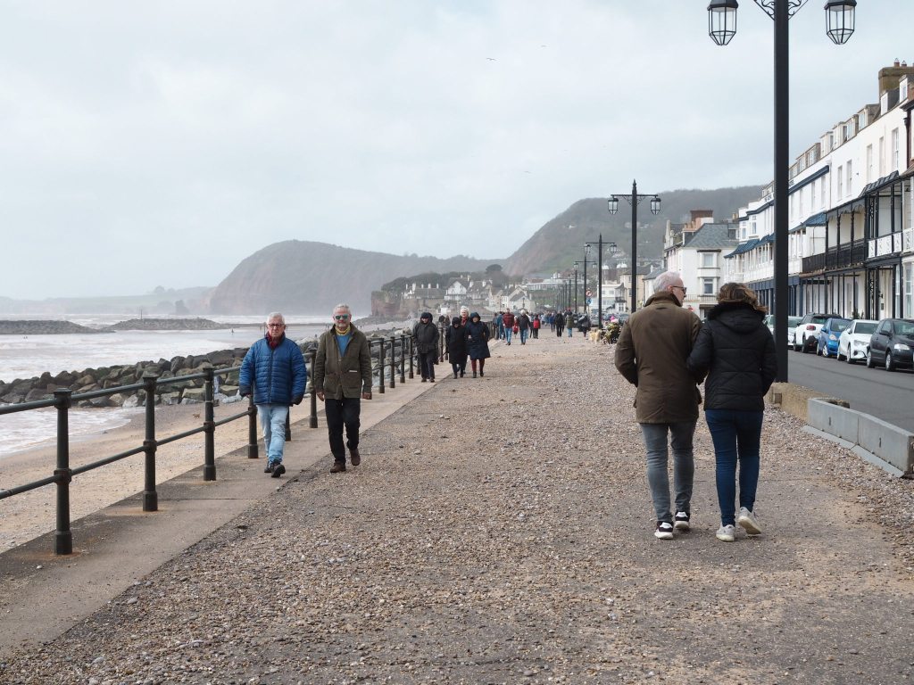 The Seafront at Sidmouth Beach
